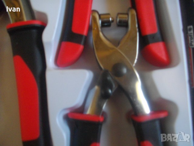 Нов Комплект 3 бр. Револверни Клещи За Капси/Пистони-Немски/Клещи Инокс Неръждавейка За Пистони, снимка 12 - Клещи - 36822732