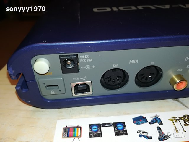 M-AUDIO-ВНОС SWISS, снимка 12 - Ресийвъри, усилватели, смесителни пултове - 37423391