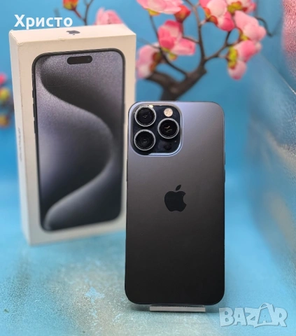 Apple iPhone 15 Pro Max, 1TB, 5G, Blue Titanium , снимка 6 - Apple iPhone - 54296401