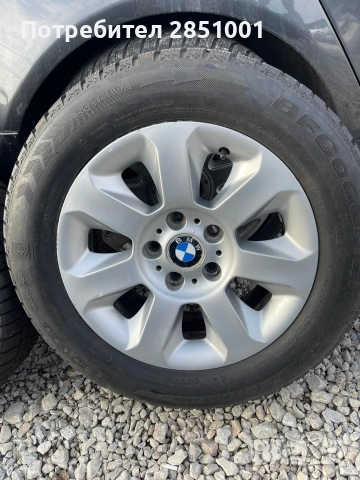 БМВ-225/55/16.ПЕРФЕКТНИ,ПОЧТИ НОВИ НА ЕДИН СЕЗОН, снимка 4 - Гуми и джанти - 53092265