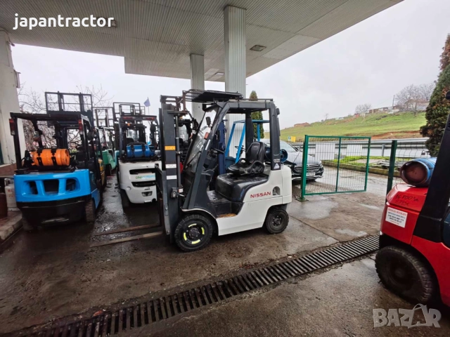 Мотокар Nissan НОВ ВНОС JAPAN, снимка 2 - Индустриална техника - 52560949