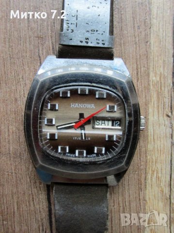 швейцарски  часовник - HANOWA, снимка 2 - Мъжки - 31433165