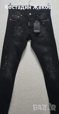 Нови със етикет. Дънки оригинални DSQUARED2 , снимка 3 - Дънки - 56380911