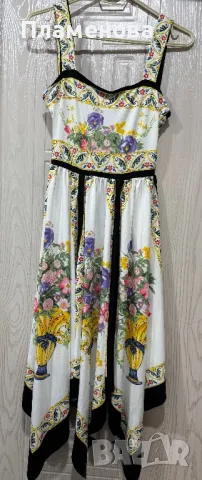 Дамска рокля с аксесоар за коса - one size , снимка 5 - Рокли - 49337566