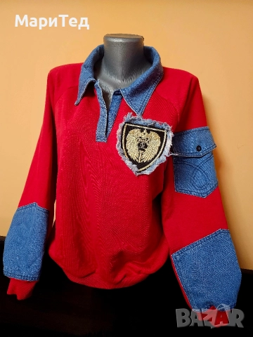 Дамска спортна блуза Alessa, снимка 2 - Блузи с дълъг ръкав и пуловери - 52871828