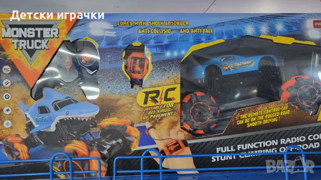 Кола с дистанционно джип всъдеход Monster със сензор, снимка 10 - Коли, камиони, мотори, писти - 49210027