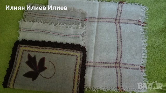 Памучни салфетки, тишлайфери, снимка 6 - Декорация за дома - 40344201