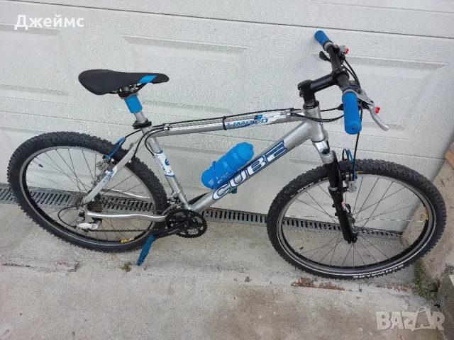 Планински алуминиев велосипед CUBE , снимка 16 - Велосипеди - 49965627