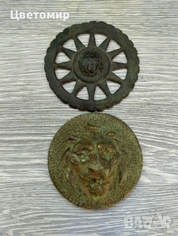 Стари бронзови фугори , снимка 3 - Антикварни и старинни предмети - 44750028