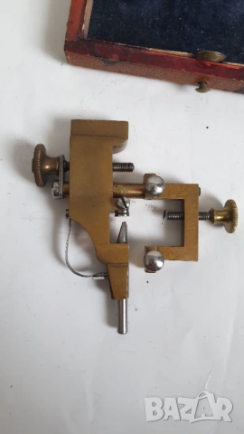 Интересен рядък стар инструмент за часовникари, снимка 3 - Антикварни и старинни предмети - 53910547