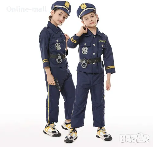 Детски полицейски костюм, Детски костюм на Полицай с аксесоари