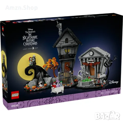 LEGO Ideas 21351 Дисни Кошмарът преди Коледа на Тим Бъртън Комплект за възрастни, снимка 1