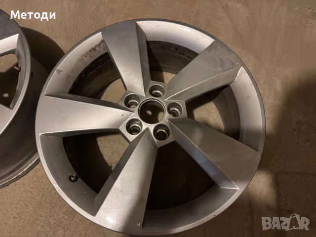 Джанти Skoda Fabia / Rapid 17 ОРГИНАЛНИ 2бр, снимка 2 - Гуми и джанти - 52505790