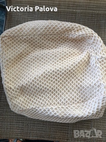 Модерна чанта тип торба (хобо)ZENTO,цвят айвъри, снимка 5 - Чанти - 29536019