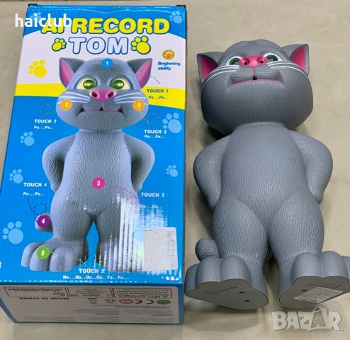 Котаракът Том/Том на български /Talking Tom/Том коте / Том говорещ, снимка 7 - Музикални играчки - 31157427
