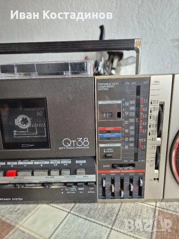 Sharp qt38 , снимка 4 - Радиокасетофони, транзистори - 52646683