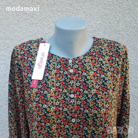 3XL Нова туника Sheego, снимка 2 - Блузи с дълъг ръкав и пуловери - 42223371