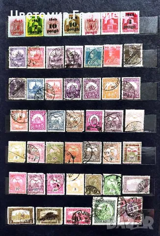 Унгария 205 бр марки, снимка 2 - Филателия - 48082341