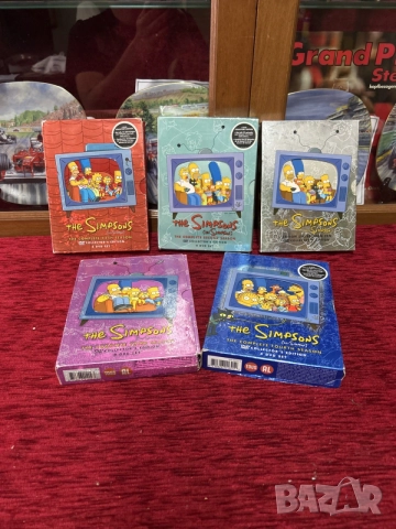 The Simpsons dvd общо 5 сезона