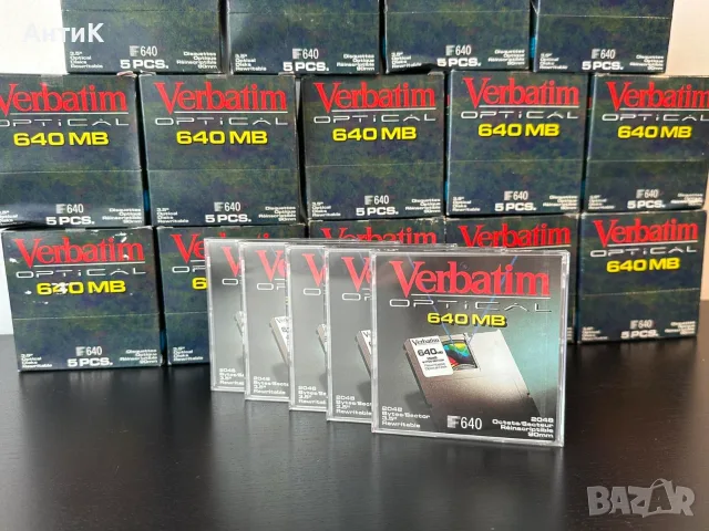 Флопи Диск Verbatim Optical 640MB 3.5” MO Дискета