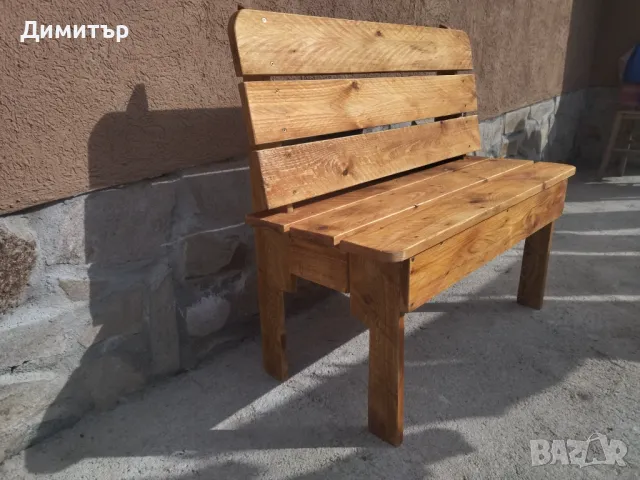 Дървена пейка за Антре или Градина !!!, снимка 5 - Декорация за дома - 48943800