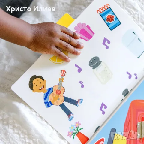 Дървена дъска за активности с повдигане на капаците Melissa & Doug Blues Clues, снимка 5 - Образователни игри - 48564815