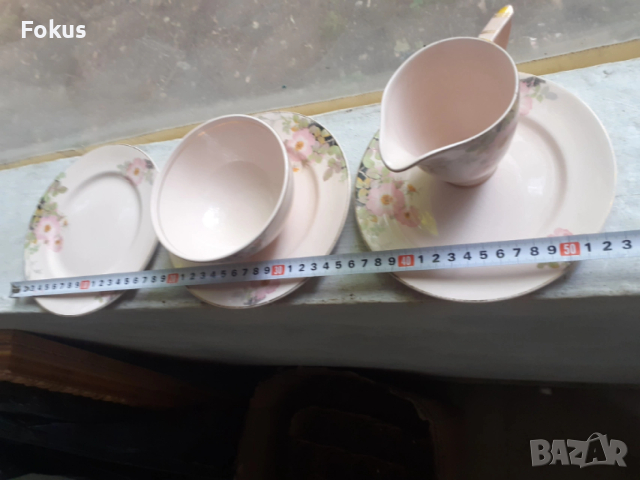 Стар английски порцелан с маркировка, снимка 6 - Антикварни и старинни предмети - 53371456