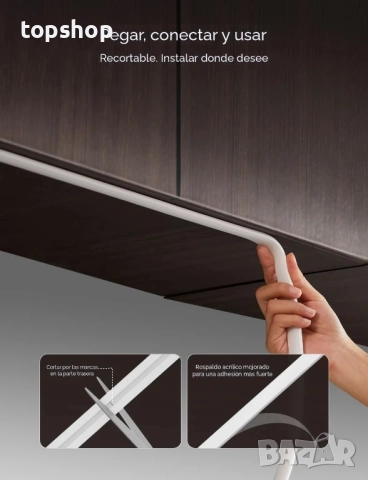 ЧИСТО НОВО Govee COB LED лента Pro, 3 метра LED светлини съвместими с Alexa, Google Assistant..., снимка 6 - Лед осветление - 51598442