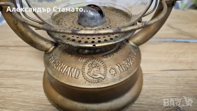 Газов фенер Feuerhand, снимка 4 - Антикварни и старинни предмети - 56296754