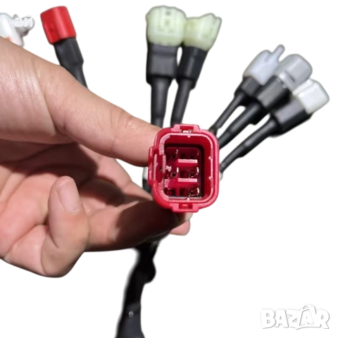 OBD2 1 към 9 мулти мотоциклетен диагностичен кабел, снимка 7 - Аксесоари и консумативи - 53355562
