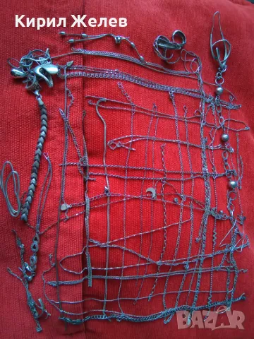 100 грама сребърни накити за поправка за реставрация за части или за материал 50643, снимка 10 - Колиета, медальони, синджири - 50241619