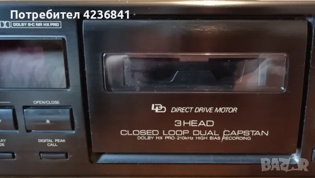 Касетен дек JVC TD-V562, снимка 3 - Декове - 48897209