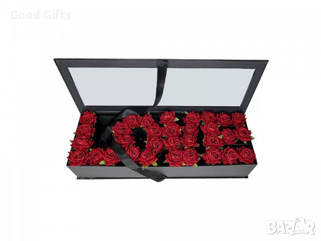 Кутия за декорация LOVE Черна, снимка 2 - Романтични подаръци - 39873390
