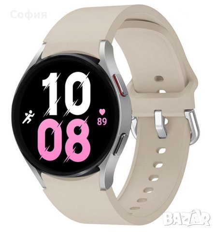 Каишка силиконова за Smart Wach Samsung Galaxy watch 4, 5, 5 PRO НАЛИЧНО!!! , снимка 6 - Каишки за часовници - 40863669