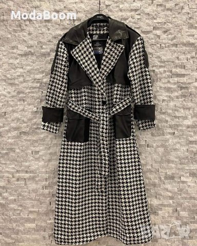 Дълго палто с подплата , снимка 2 - Палта, манта - 38709107