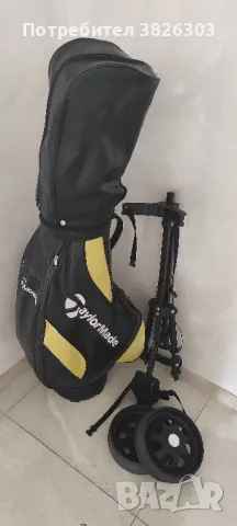 Стикове за голф с чанта и количка , снимка 9 - Голф - 50388642