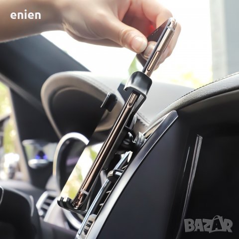 ПРОМО! Универсална стойка с автоматично захващане за смартфон, Borofone Gravity BH9, снимка 5 - Селфи стикове, аксесоари - 30832852