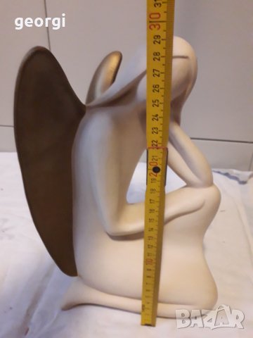  Скулптура  на ангел Gilde  17/1, снимка 2 - Декорация за дома - 31400316