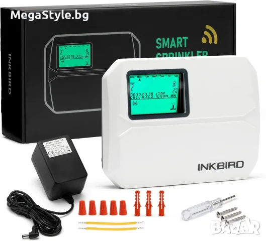 Регулатор за напояване Inkbird, IIC-800-WIFI 8-зоново програмно устройство, напоителна система, сезо