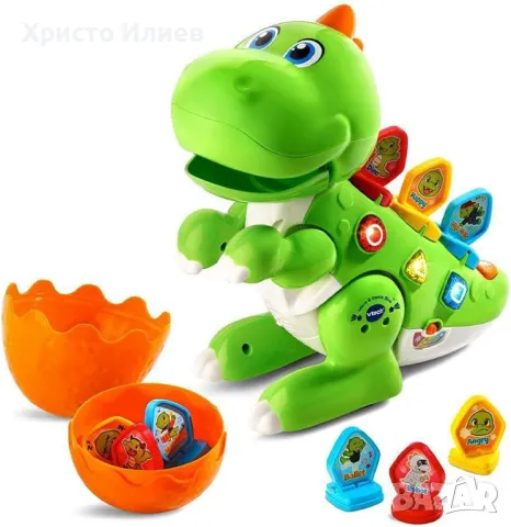 Интераткивен динозавър Дино учи и танцувай Vtech Learn & Dance Dino