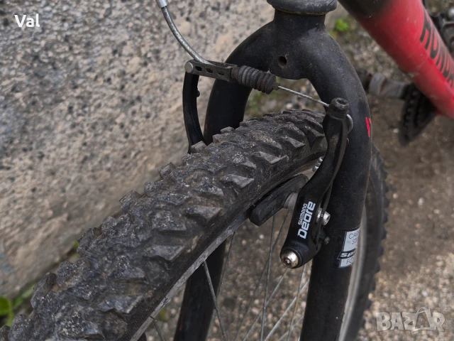 Велосипед Mountain Bike (МТБ) Shimano Deore спирачки 18s Hard, снимка 5 - Велосипеди - 50634793