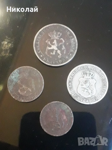 пълният лот от 2 и 1/2 ст., 5, 10 и 20 стотинки 1888г., снимка 2 - Нумизматика и бонистика - 53905820