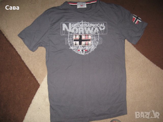 Тениски GEO.NORWAY, KARBON   мъжки,М, снимка 7 - Тениски - 37169391