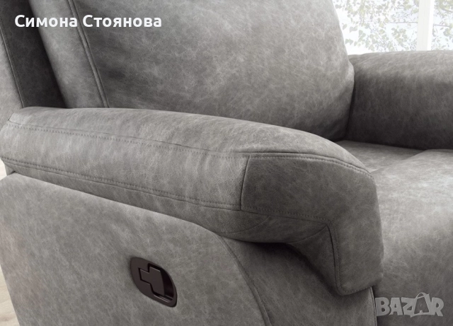 Реклайнер, снимка 3 - Дивани и мека мебел - 52775461