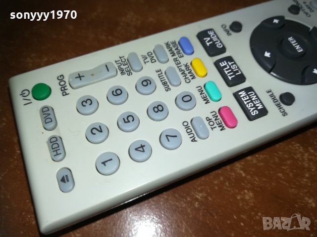 hdd & dvd remote sony 1611201535, снимка 4 - Дистанционни - 30807322