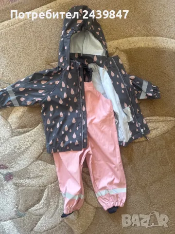 Гумиран екип за момиче, снимка 1