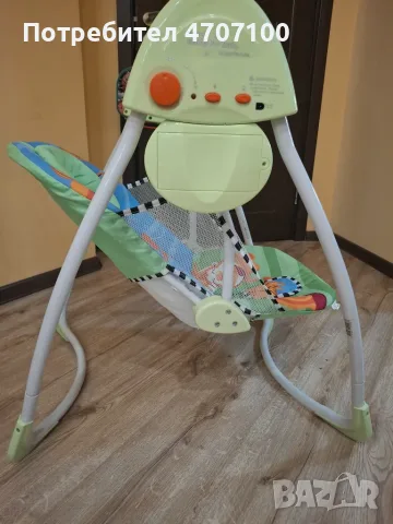 Люлка шезлонг Chipolino , снимка 3 - Детски люлки - 55944437