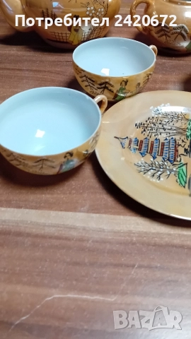 японски костен порцелан за допълване, снимка 5 - Антикварни и старинни предмети - 52559303