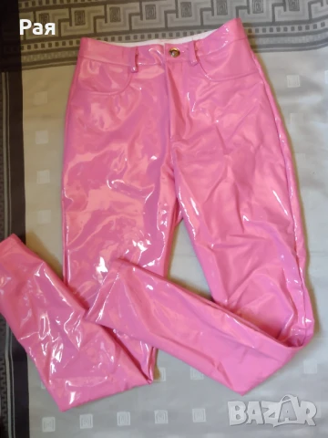Латексов розов панталон, снимка 8 - Панталони - 50742121