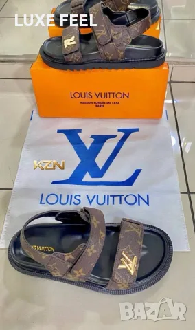 Louis VUITTON 🤍Дамски Сандали , снимка 2 - Сандали - 55932230